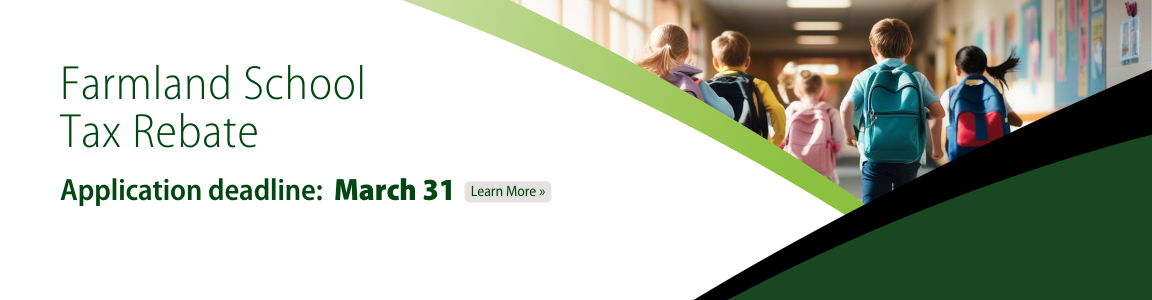 Farmland School Tax Rebate