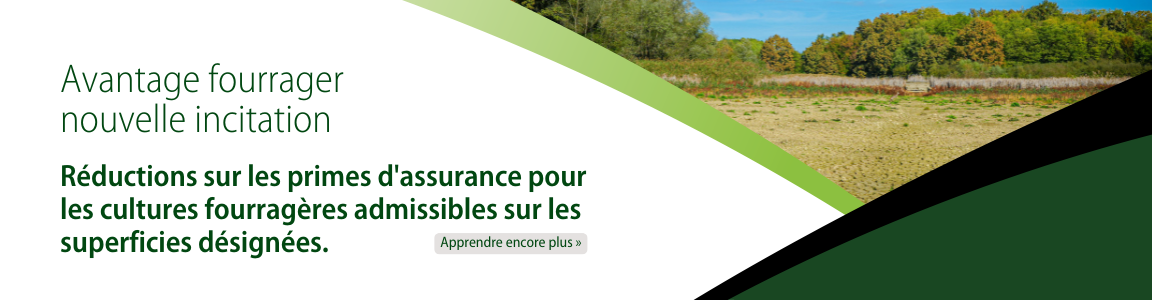 Mesure incitative relative aux cultures fourragères