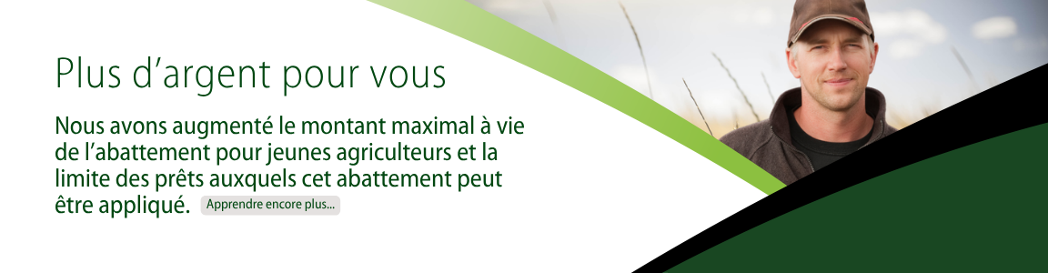 Abattement pour jeunes agriculteurs